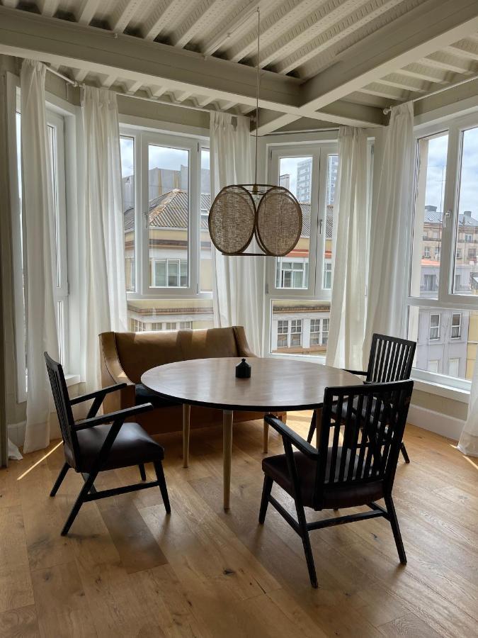 Espectacular Apartamento En El Centro De La Ciudad La Coruña Esterno foto