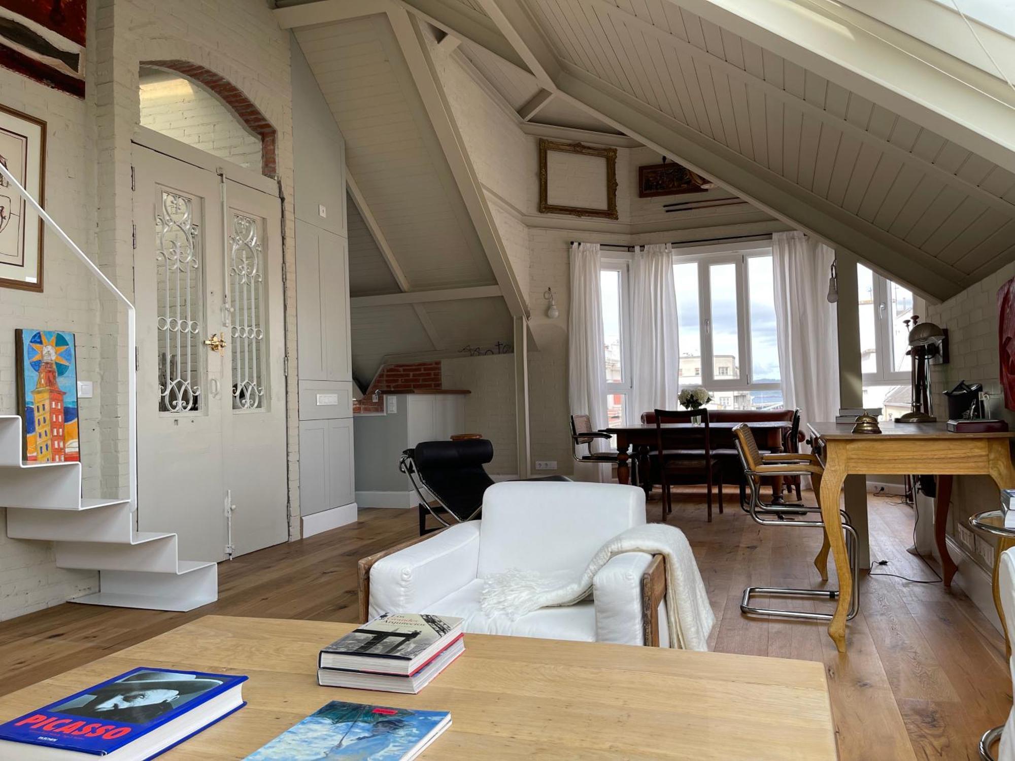 Espectacular Apartamento En El Centro De La Ciudad La Coruña Esterno foto