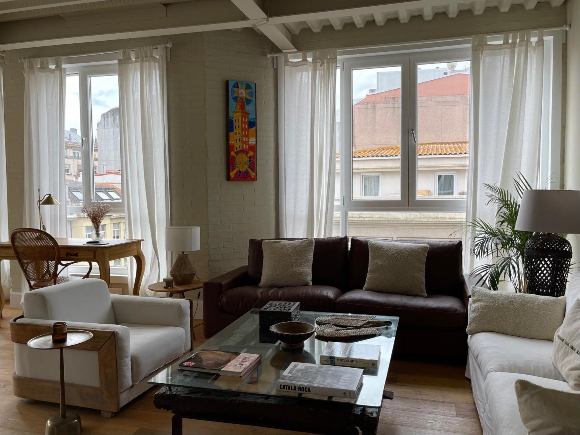 Espectacular Apartamento En El Centro De La Ciudad La Coruña Esterno foto