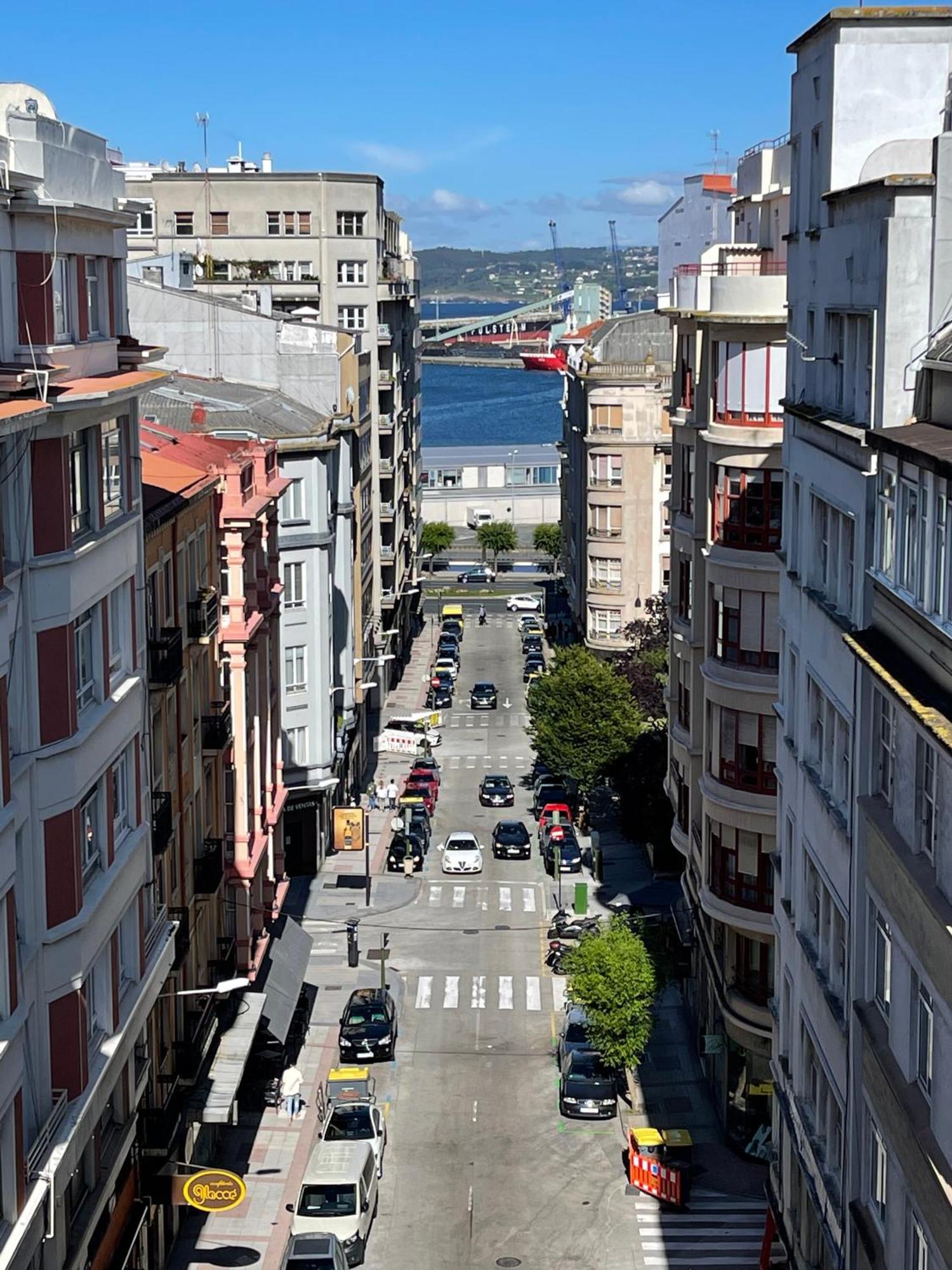 Espectacular Apartamento En El Centro De La Ciudad La Coruña Esterno foto